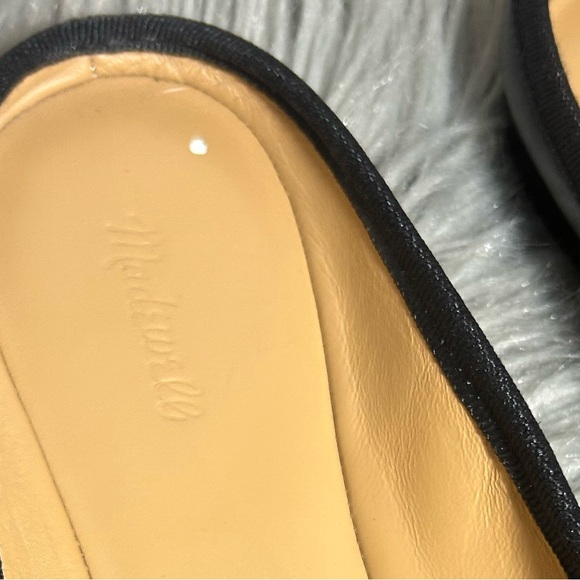Madewell The April Ballet Flat Mule Classic Black Women's Loafers Size 8.5 - Picture 11 of 14